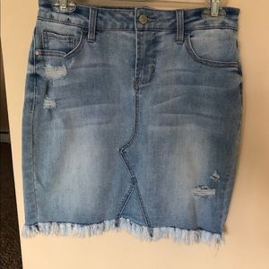 Denim skirt